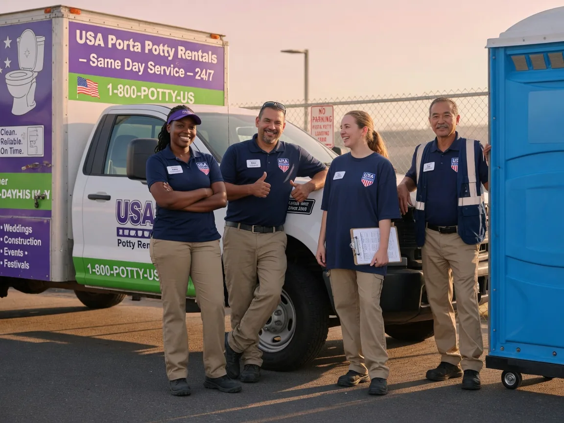Porta Potty Rental company in Weehawken, NJ